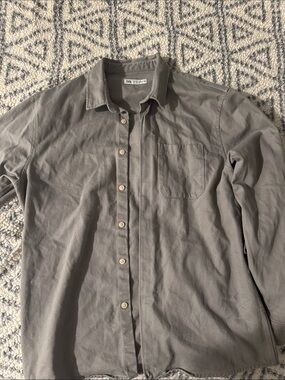 Zara Beige-Tan Overshirt with Label